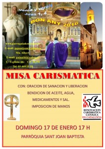 Misa Carismática 17-01-16