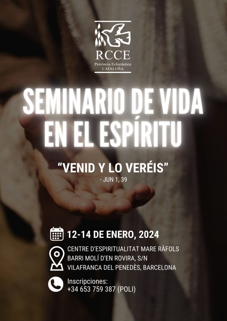 Seminario de Vida en el Espíritu en Vilafranca del Penedés.
